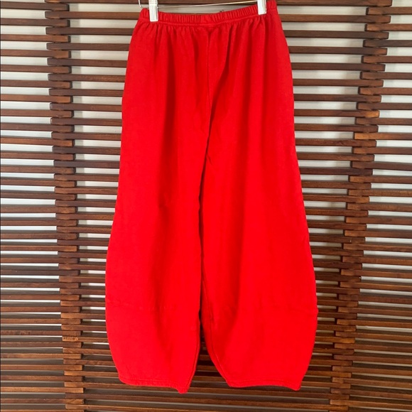 🎉NEW LISTING!🎉bryn Walker Vibrant Red Wide-Leg Pants - Picture 6 of 9